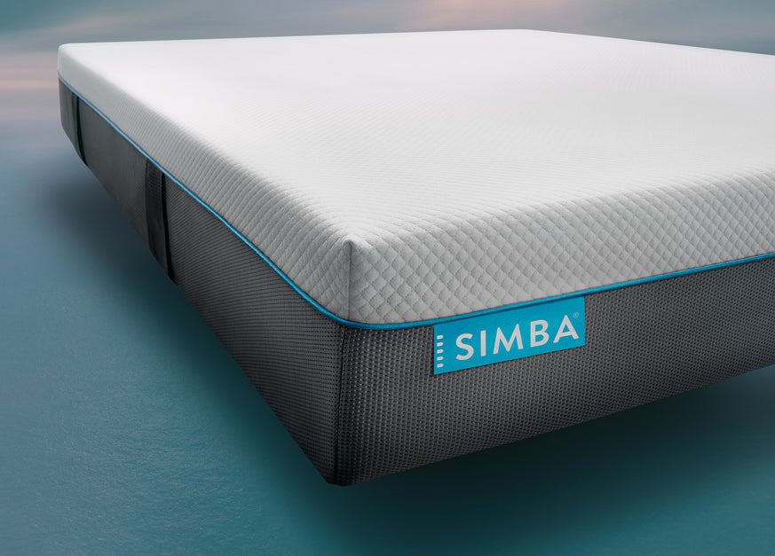 THE SIMBA Hybrid Essential Mattress review close view